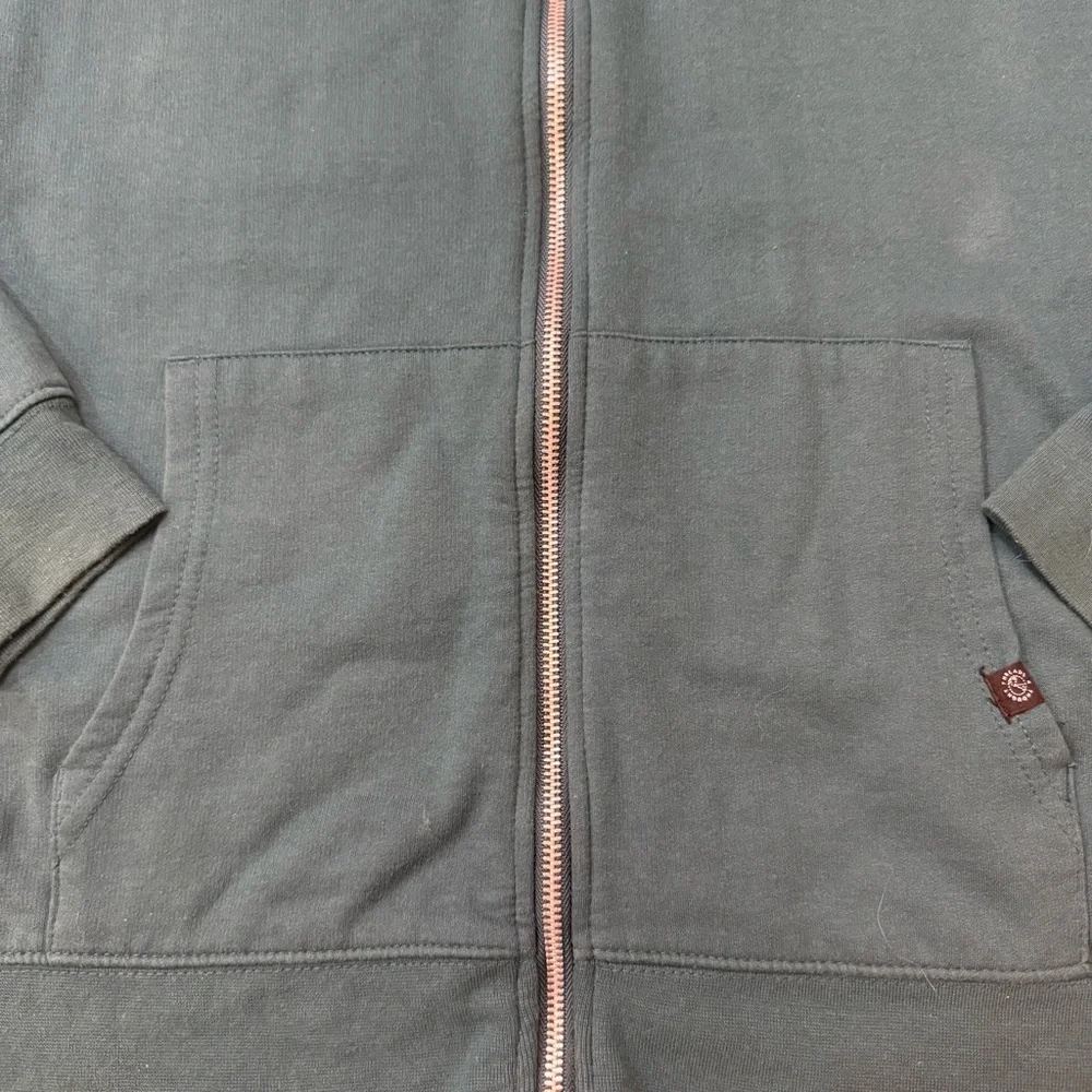 Threads 4 Thought Teal Zip-Up Sweater